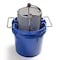 Anysizebasket Dip and Drain Basket: 6-1/2Dia. x 7H, 304 SS, Mesh: 4 x .032 Basket Only DND-065RND070-C04S - alternate 1